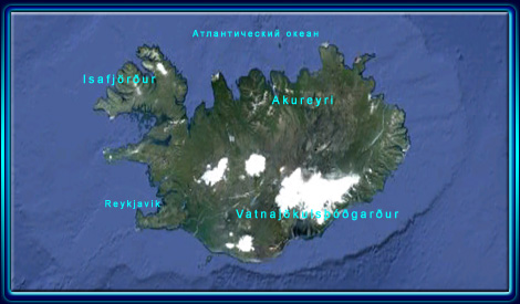 Исландия - маршрут похода