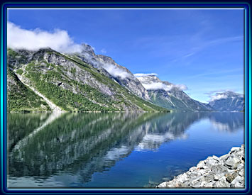 Норвегия - фьорды, ледник, водопады, Атлантический океан